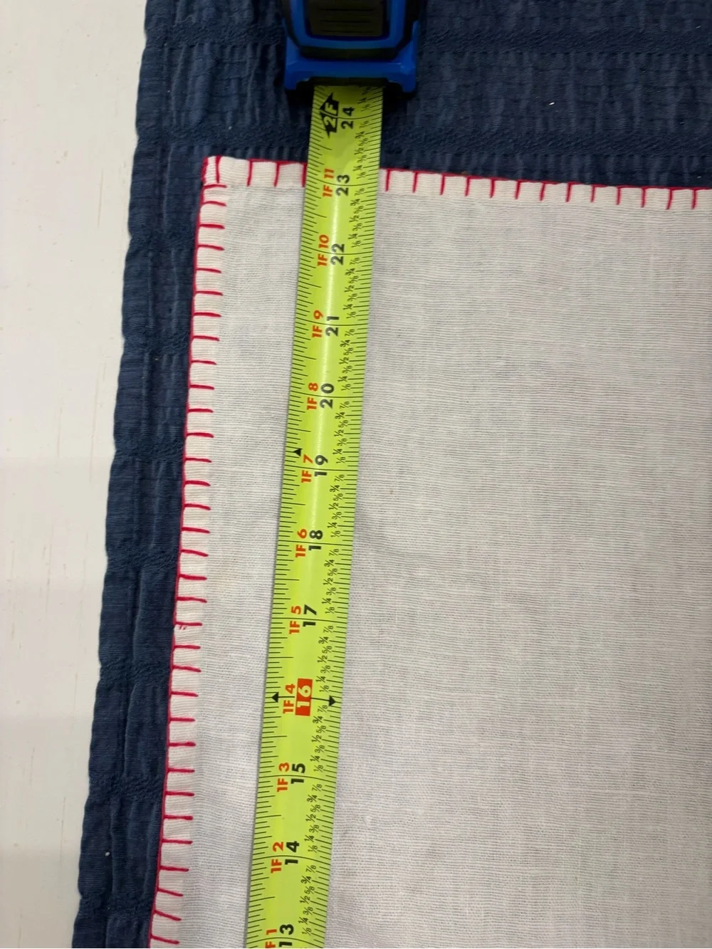 3 vintage hand Embroidered Cotton Kitchen Towels- Blue, red, green cream towels